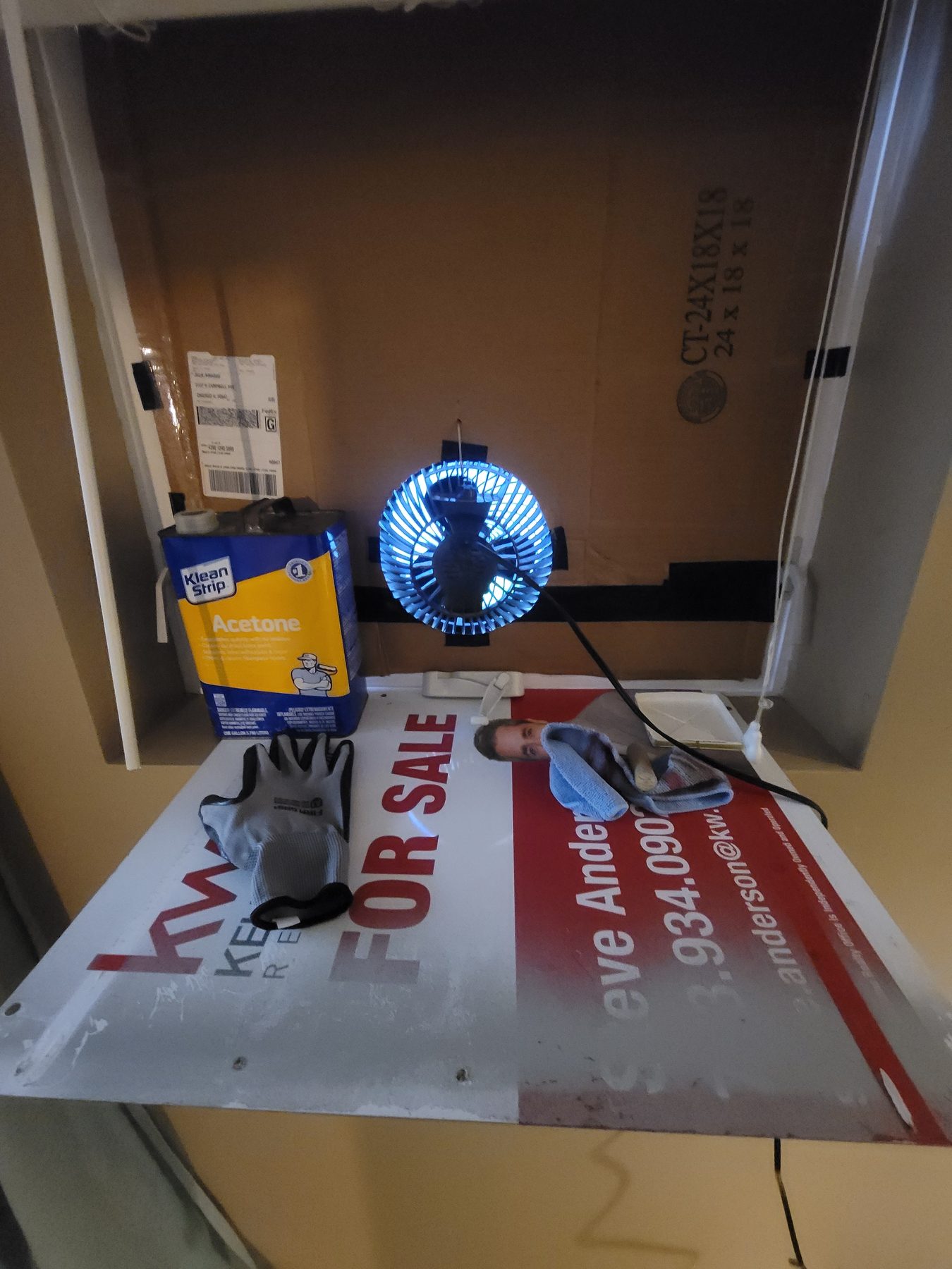 Laser engraver setup poster image for a short process loop